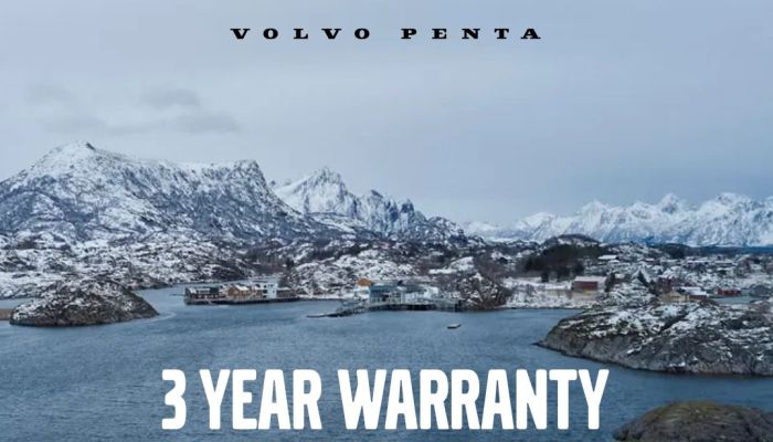 Volvo Penta 3 year warranty
